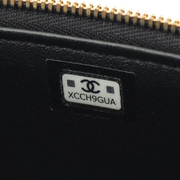 Chanel Shoulder Bag Matelasse Ap3258 Black Lambskin Matelasse Vanity Chain - Picture 5 of 9
